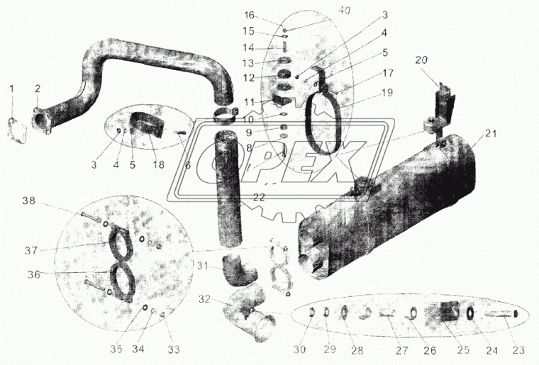105-1203178-60 Труба выхлопная МАЗ